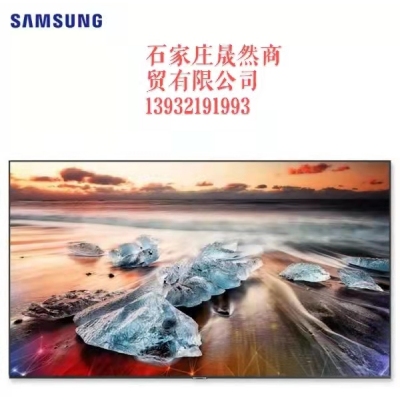 三星QE65T 65英寸壁挂广告4K超清智能网络商用显示器窄边框会议展览展示信息播放终端