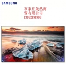 三星QE65T 65英寸壁挂广告4K超清智能网络商用显示器窄边框会议展览展示信息播放终端