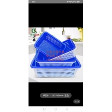 塑料筐白色 齐鲁安然长311*宽232*高98MM