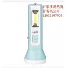  康铭 家用手电筒强光充电亮多功能便携远射LED普通远射户外照明小型台灯手电 KM-8918C 500毫安