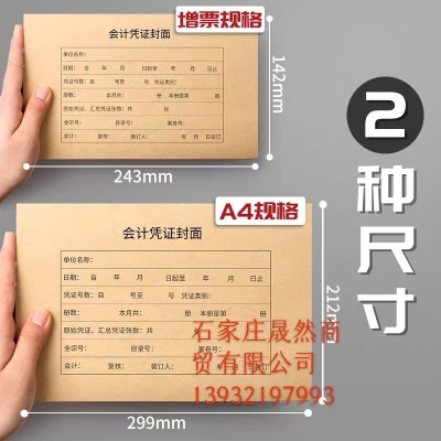 A4会计记账凭证（25套/包）
