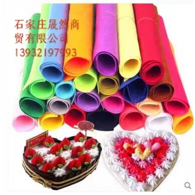 不织布红色  40*50