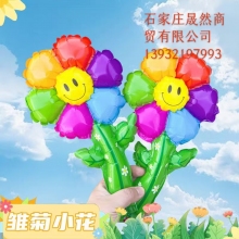 彩色花朵气球